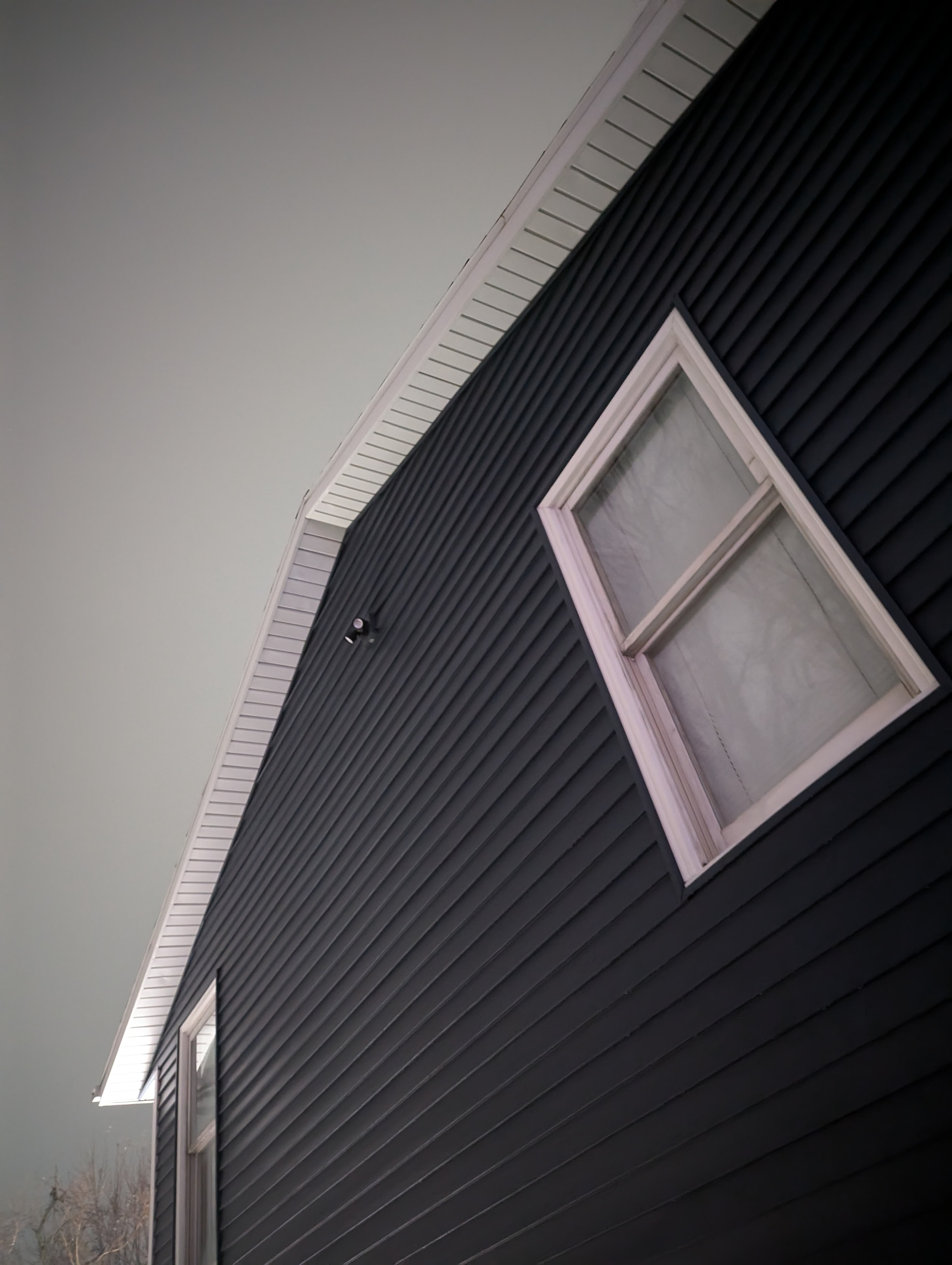 New construction exterior detail